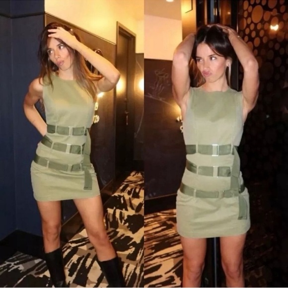 BLOGGERS FAV Zara BELTED WAXED DRESS - Picture 4 of 16